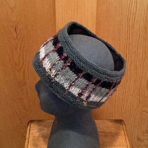 Wool/Silk Knit Headband from Nepal